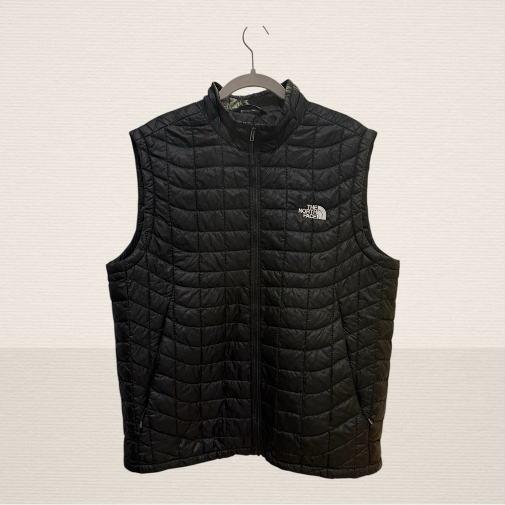 The North Face Black Quilted Vest